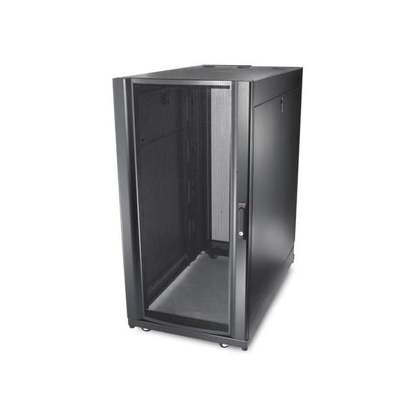 APC NetShelter SX Stødemballage rack sort 24U 19"