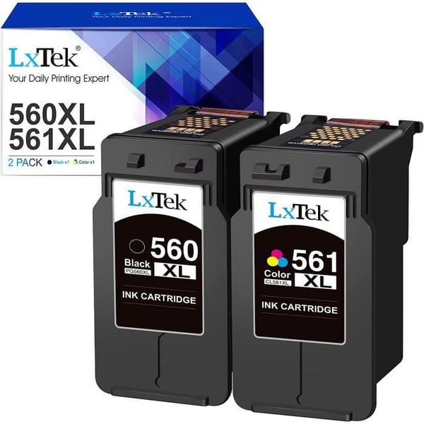 Ersättning bläckpatroner för PG-560 CL-561 XL 560XL 561XL för Pixma TS5350 TS5351 TS5352 TS5353 TS7450 TS7451 (Svart T[903]