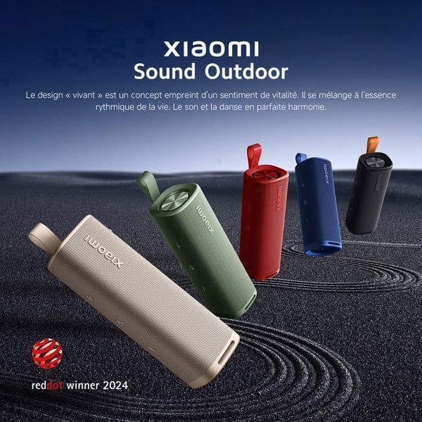 Xiaomi SOUND OUTDOOR 30W bærbare bluetooth højtalere (SORT) Sort
