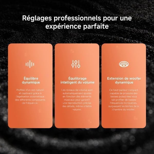 Xiaomi SOUND OUTDOOR 30W bærbare bluetooth højtalere (SORT) Sort