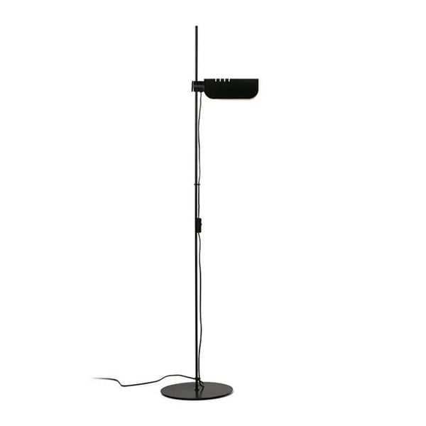 Svart justerbar golvlampa MARTINICA med strömbrytare 20034-133