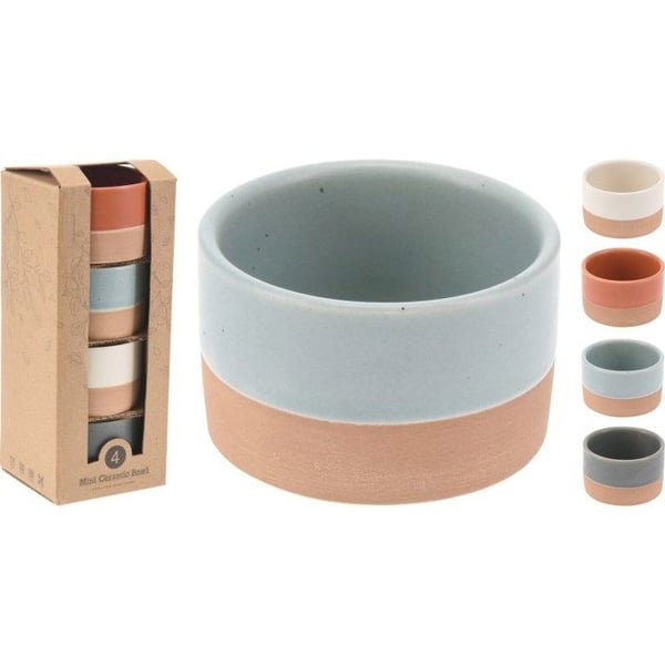UTMÄRKT Set med 4 serveringsskålar 6,5 x 4 cm KO-210000950