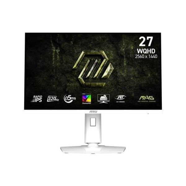 PC-skärm - MSI - MAG274QRFW X3212 - 27" WQHD - IPS 320Hz - DisplayHDR 400 0,5 ms