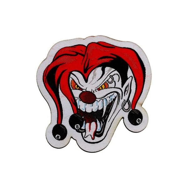 Fäste Adhésif - 4R QUATTROERRE.IT - Joker - 5,7 x 5 cm - Ultradetaljerade broderier - Superklistrig 3M