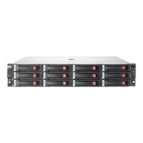 Lagringsenhet - HP - D2600 - 12 fack - SATA-300 / SAS-2 - 2U rackmontering