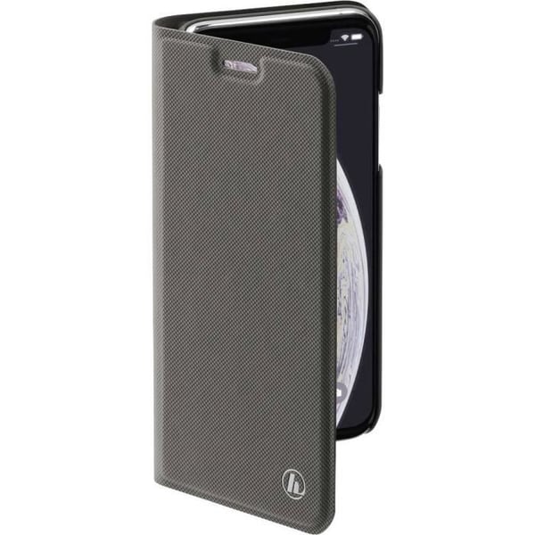 Plånboksfodral - HAMA - iPhone 11 Pro Max - Grå - PU - Unisex