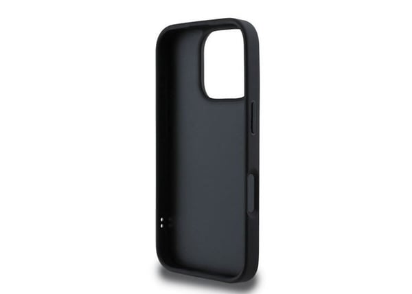 Karl Lagerfeld PU Saffiano Karl & Choupette Tasche til iPhone 16 Pro 6,3" Sort - KLHCP16LSANKCPK