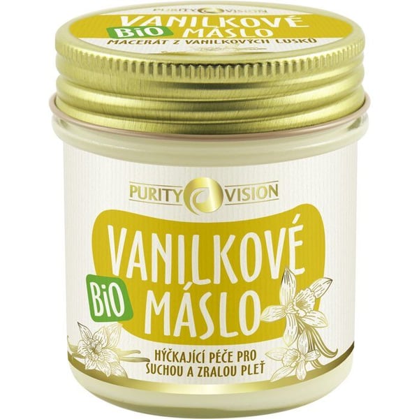 PURITY VISION Ekologiskt vaniljsmör 120 ml