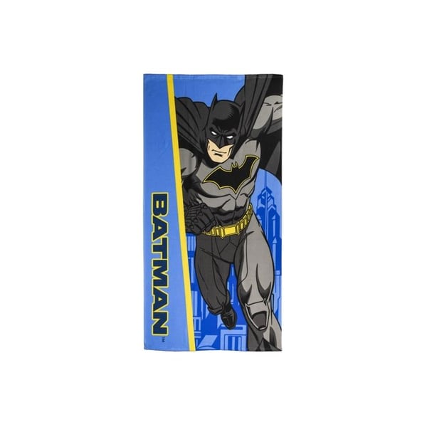Strandhandduk - DISNEY - Batman - 80 x 150 cm - Syntetisk - Rektangulär