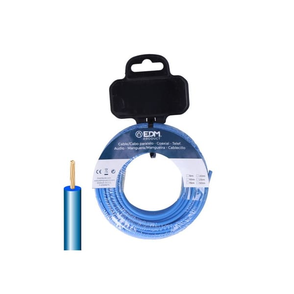 Kabel H07z1-k 6 Mm² Blå 20 M