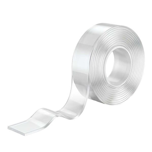 Tejp - AVIZAR - Nano Tape - 3 cm x 2 m - Tjocklek 2 mm - Återanvändbar - Montering utan borrning