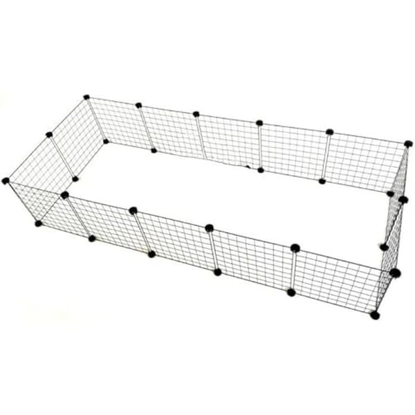 Modulärt hundhus - C&C - 180 x 75 cm - Metall - Utomhus - Stor hund