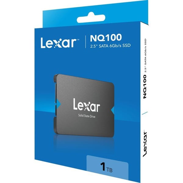 LEXAR - NQ100 - SSD-hårddisk - 1 To - 2,5” SATA (6 Gb/s)