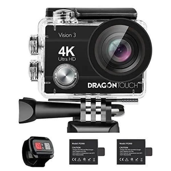 Kameran Sportkamera Drakontouch Vision 3 4k Svart