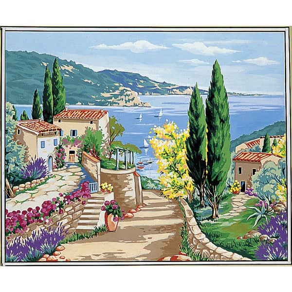 Canevas Pénélope Antik Medelhavet 60x70cm Canevas Pénélope Antik Medelhavet 60x70cm
