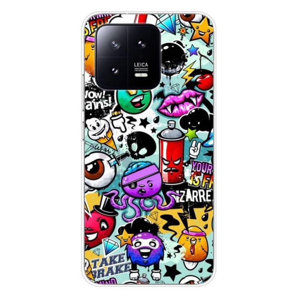 Silicone-skal - Kompatibel med Xiaomi 13 - graffiti-design 2