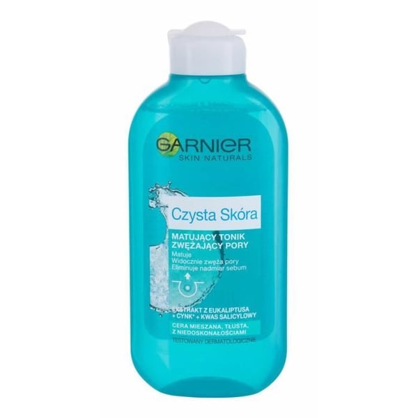 Tonifierande Astringent Rengörande Pur - GARNIER - 200ml - Blandad hy - Salicylsyra - Utan alkohol