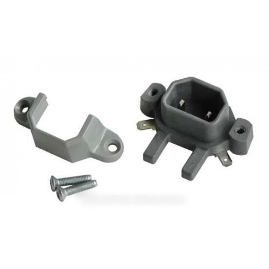 GM80 2-poligt motoruttag för NILFISK ADVANCE dammsugare 20705400 - 7845529