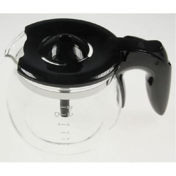 Svart kanna för Philips kaffebryggare - HD7432/20 HD7435/20 - Kapacitet 1,2L - Originaltillbehör