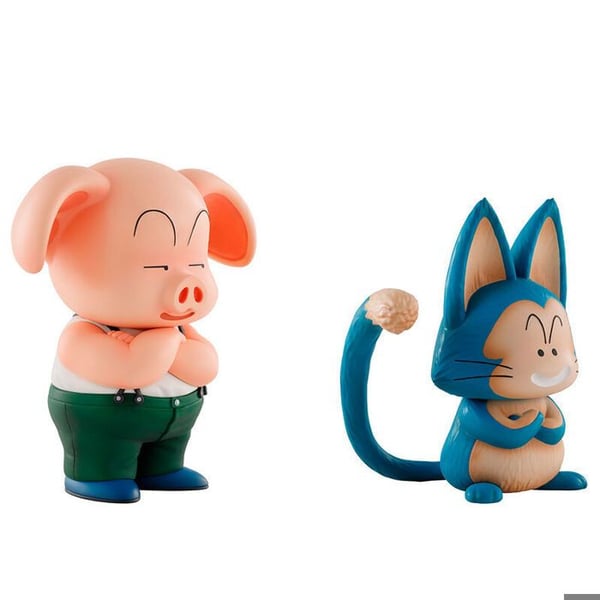 Figurine Ichibansho - Dragon Ball Z - Ooling & Puar (son Goku Träningsavsnitt)