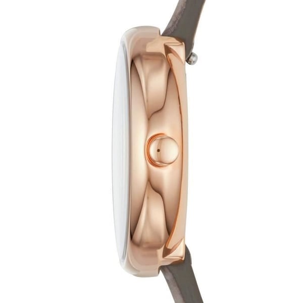 Kvinnoarmband - SKAGEN - SKW2644 - Grå Läder - Kvarts - Analog Visning