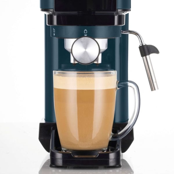 Espressomaskine - ARIETE - 1399 - Aquamarin - 1300 W - 15 bars tryk