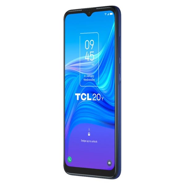 TCL 20y Smartphone 6,52" Blå – 4 GB RAM, 128 GB, 48 MP, Batteri 4000 mAh, Android 11