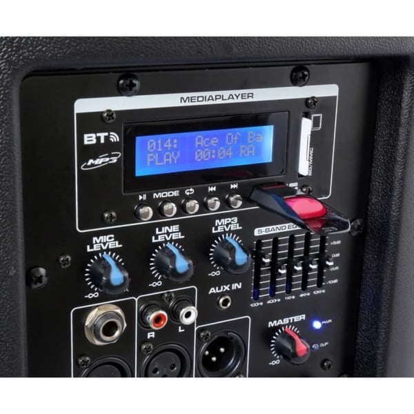 Bärbar Ljudanläggning - VONYX - SPX-PA921 - 1000W - 2 UHF-mikrofoner - Inbyggt Bluetooth