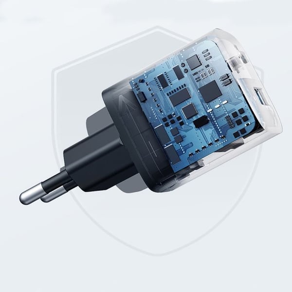 Väggladdare - ANKER - 323 (A2331G11) - Type-C - USB - 33W snabbladdning - Svart