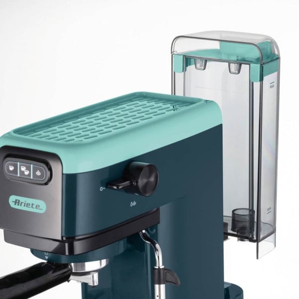 Espressomaskine - ARIETE - 1399 - Aquamarin - 1300 W - 15 bars tryk