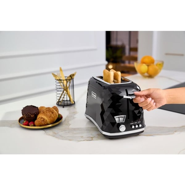 DeLonghi Brilliante, 2 delar, svart, 900, -, 220-240, 50 - 60, 185 mm