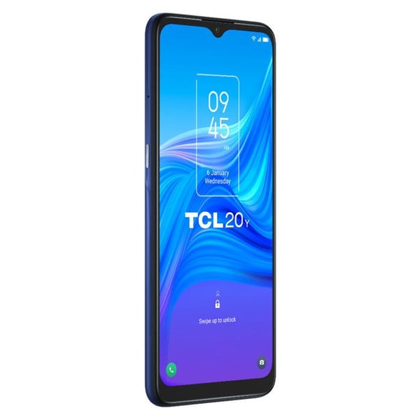 TCL 20y Smartphone 6,52" Blå – 4 GB RAM, 128 GB, 48 MP, Batteri 4000 mAh, Android 11