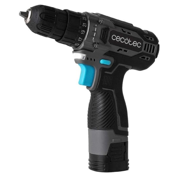 Cecotec Porakone Ruuvinväännin 2 Akkua 16V ja 2000mAh PowerForce 1620 Easy Hand. 2 Nopeusasetusta jopa 1500 rpm