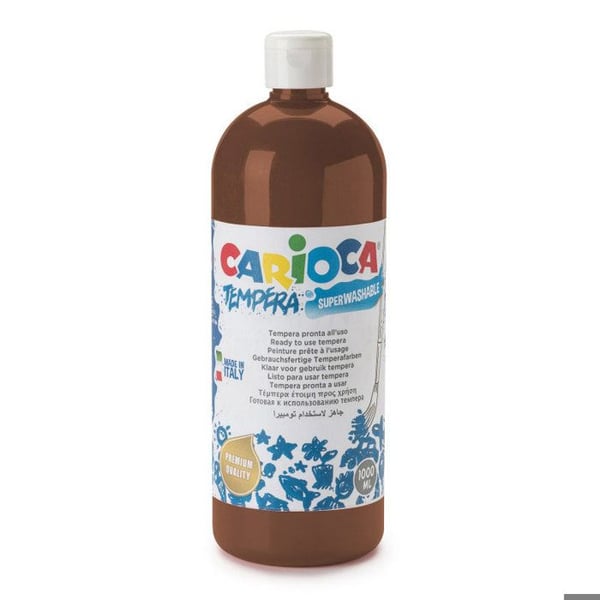 Vätske Gouachefärg - CARIOCA - 40430/06 - 1 L - Brun - Klar att använda