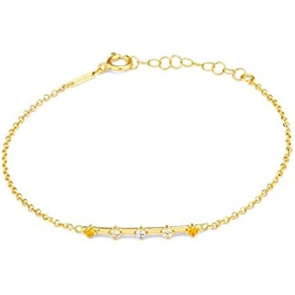 Armband - STRÅLANDE - Modern design - Rostfritt stål - Läder - Keramik