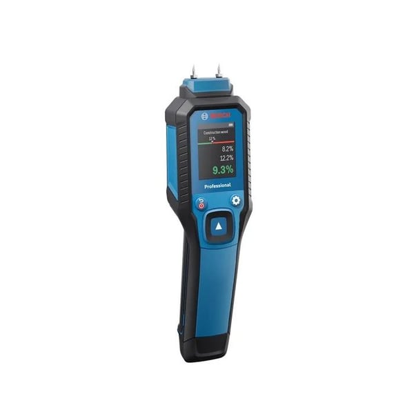 Fugtmåler - BOSCH - GMP 1-13 - Farve LCD-skærm - Måler 37 typer træ - IP65