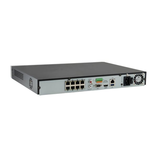 NVR 8CH - LevelOne - 8-Port PoE IEEE 802.3A - NVR-0508