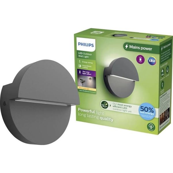 Philips LED Valor 929004140601 Utomhus LED-applikation LED 8.6 W antracit