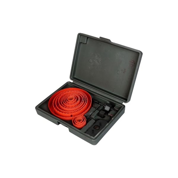 Kronborr, Set Med 12 Delar. Workpro