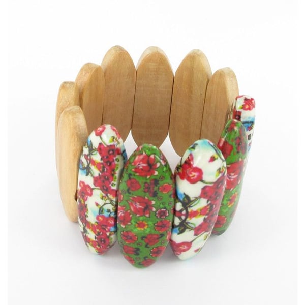 Fanny Fouks - blommig armband
