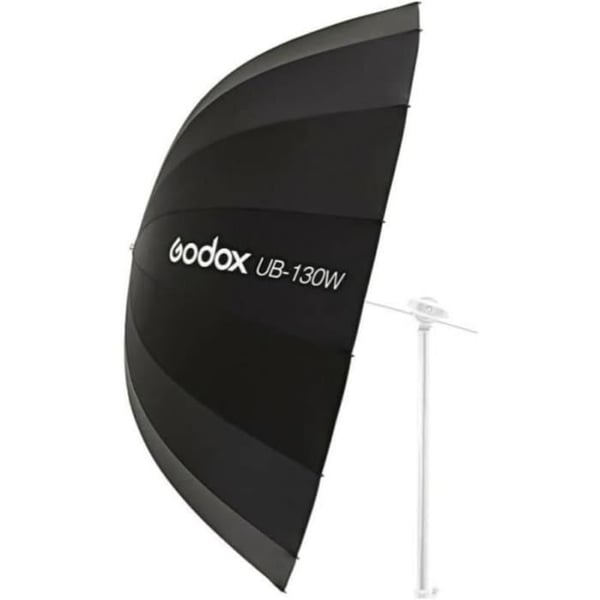Parabolisk - GODOX - 130 cm - Svart och Vit - Portabel - 130 Watt