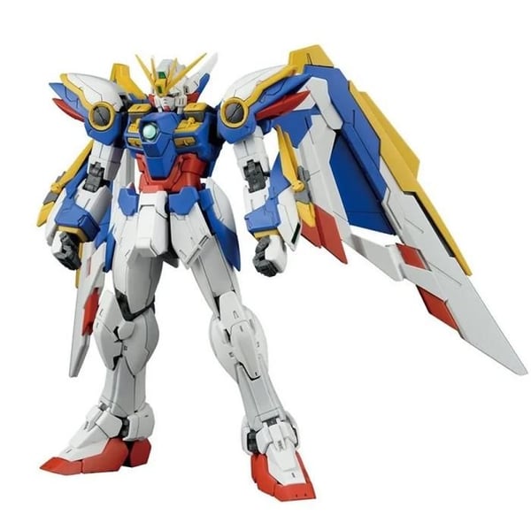 Modell - BANDAI - RG 1-144 XXXG-01W WING GUNDAM EW - 13cm - Vit - 14 år