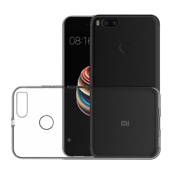 XIAOMI MI 5X-skal – Ultratunt transparent silikon-TPU-skal Phonillico®