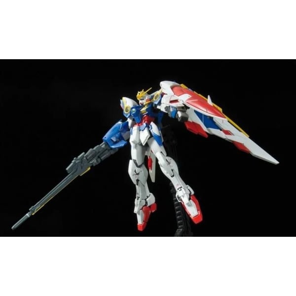 Modell - BANDAI - RG 1-144 XXXG-01W WING GUNDAM EW - 13cm - Vit - 14 år
