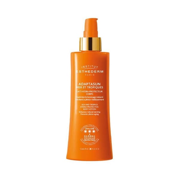 Lait Protecteur Corps - Esthederm - Adaptasun - 200ml - UV-skydd - Mjölktextur