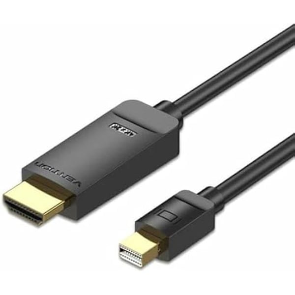 Mini DisplayPort till HDMI-adapter - VENTION - HAHBG - 1,5 m - Svart - Videoöverföring