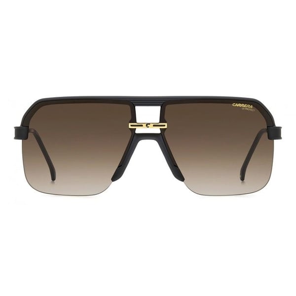 Solsikker CARRERA 1066/S 63/12/145 MATTE BLACK/BLACK BROWN GREEN ANTIREFLEX polyamid herre CARRERA 1066/S