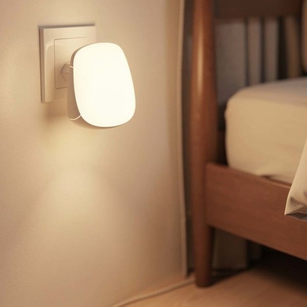 LED Nattlampa Antiglans för Sovrum och Korridor Vit