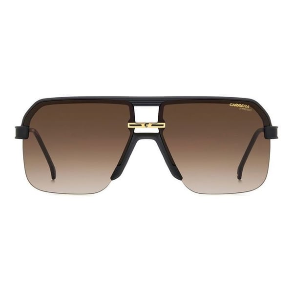 Solsikker CARRERA 1066/S 63/12/145 MATTE BLACK/BLACK BROWN GREEN ANTIREFLEX polyamid herre CARRERA 1066/S