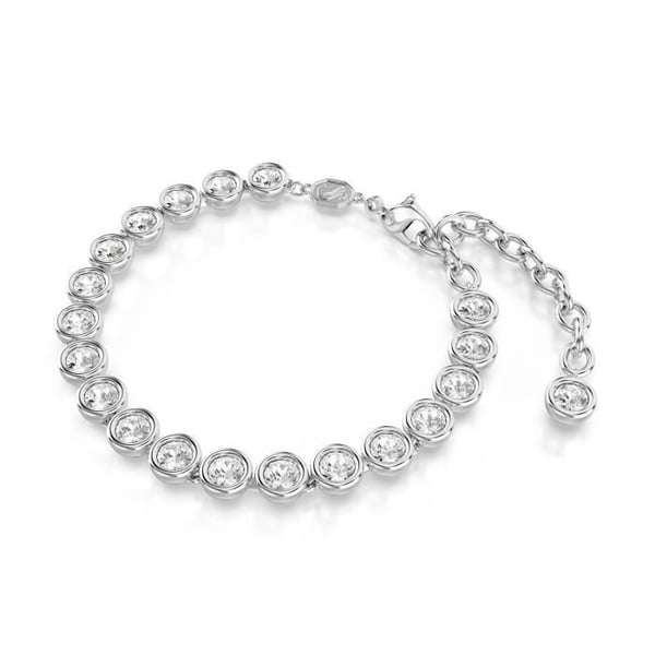 Armband - SWAROVSKI - Imber - Rhodiumpläterad metall - Färglösa kristaller - Längd 19,5 cm